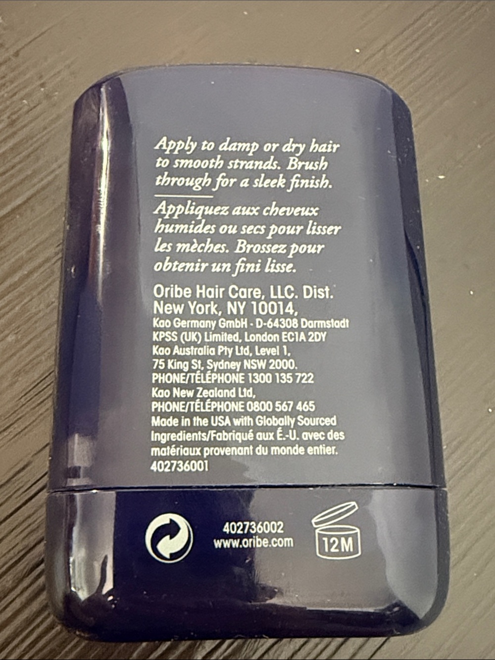 Oribe Supershine Smoothing Wax Stick - Picture 2 of 5